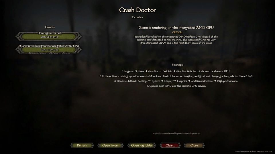 Crash breakdown: why it matters which launcher starts your game